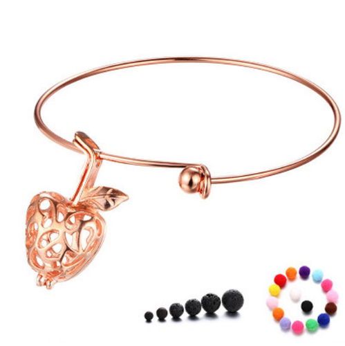 Apple Essential Oil Diffuser Bracelet