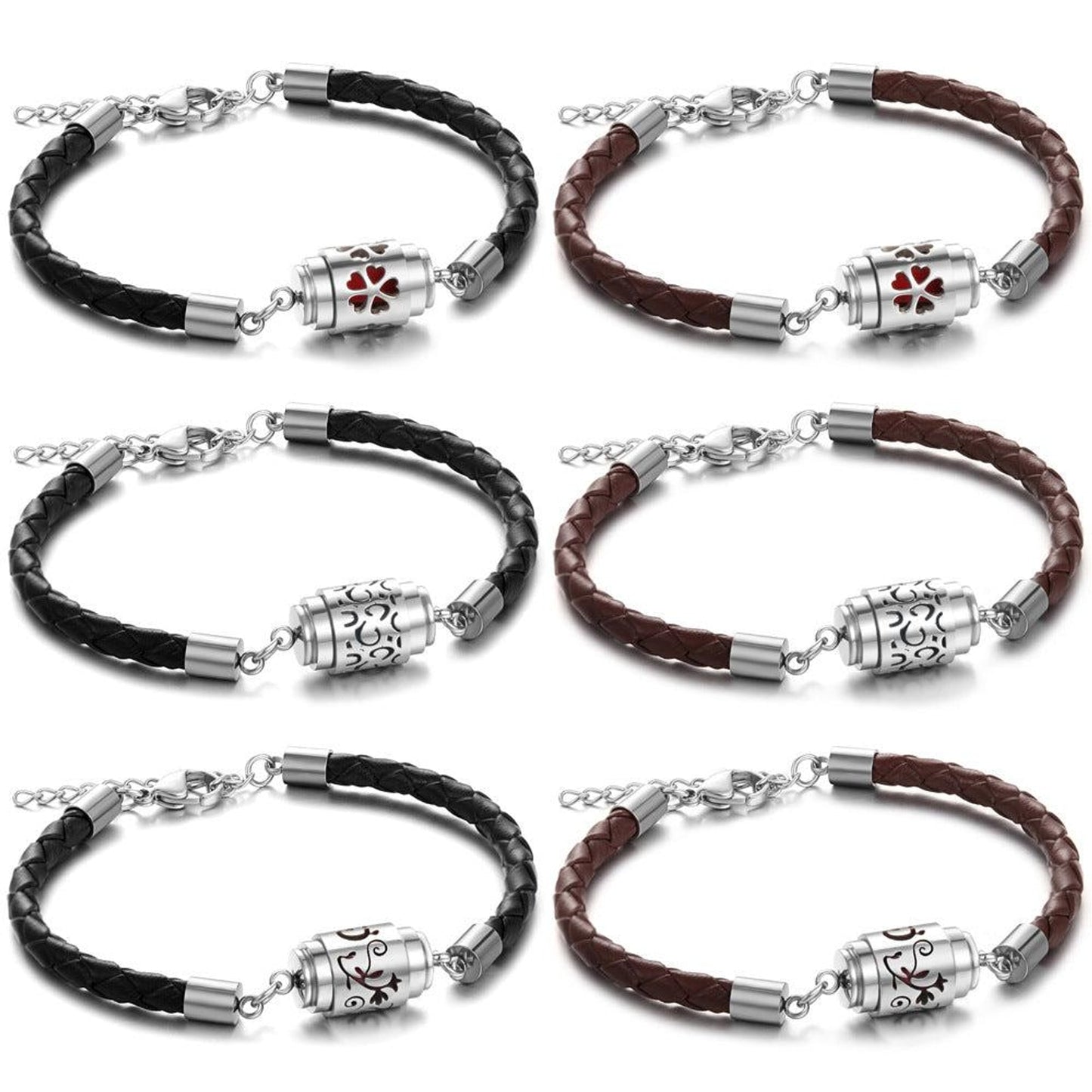 Aromatherapy Essential Oil Bracelet with Diffuser