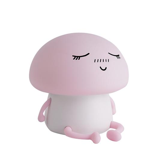 Silicone Touch LED Cartoon Pet Night Light Mushroom Lamp