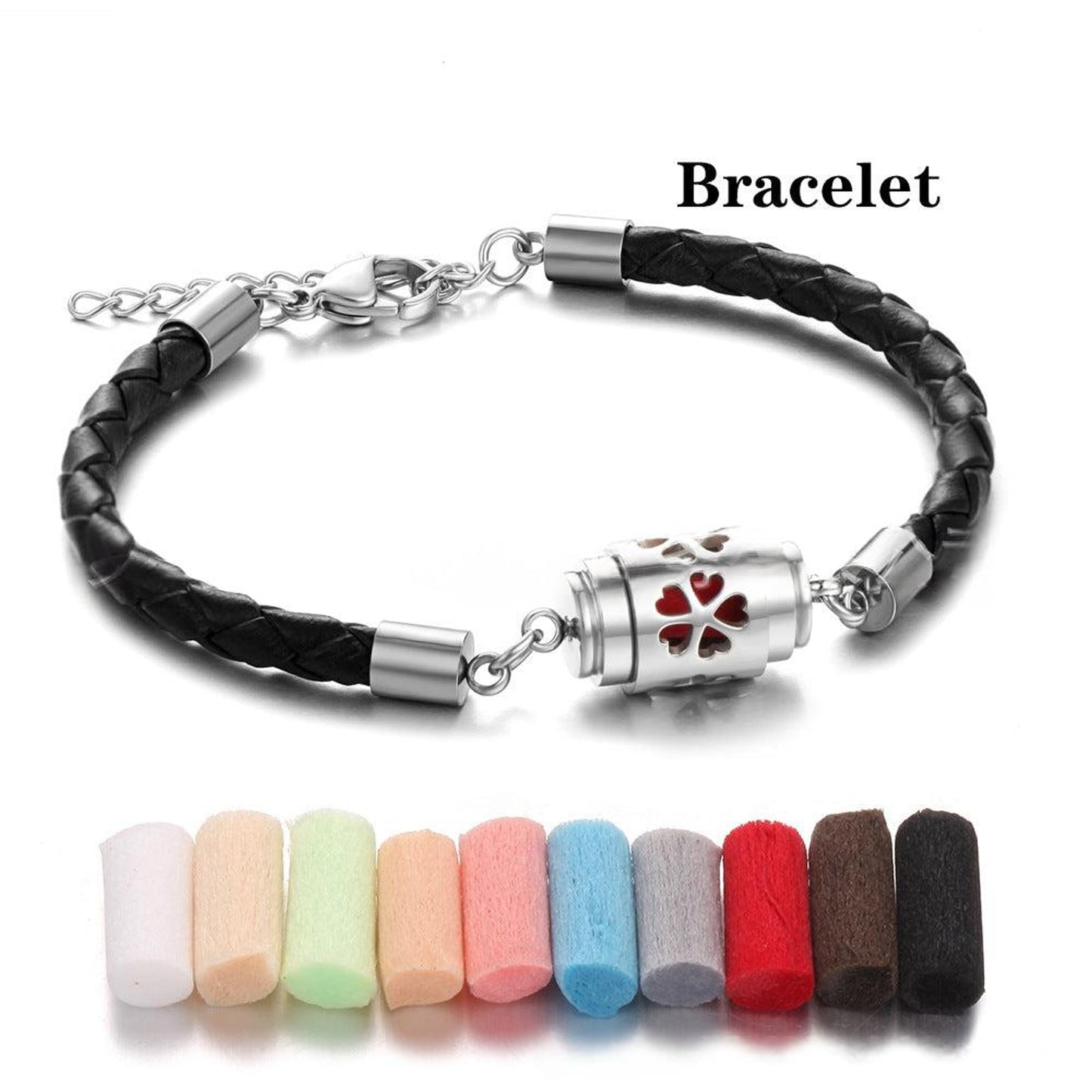 Aromatherapy Essential Oil Bracelet with Diffuser