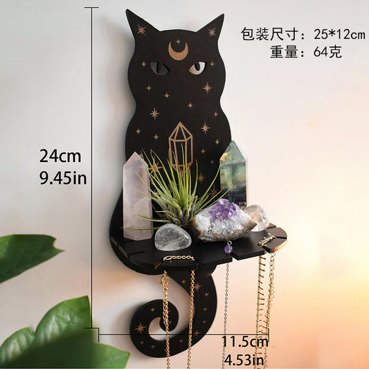 Wooden Animal Wall Candle Holders for Home Decor (Set of 2)